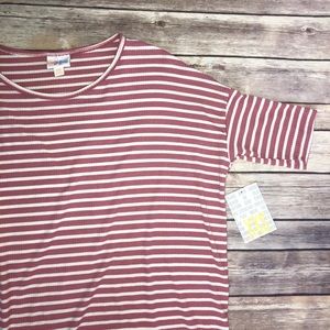 LLR || Pink Stripped Irma Shirt